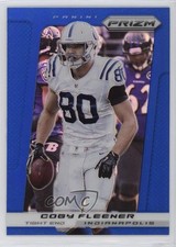 2013 Panini Prizm Wal-Mart Blue Prizm Coby Fleener #38 10j2