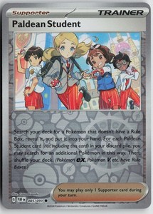 Paldean Student 085/091 Paldean Fates Reverse Holo