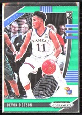 2020 Panini Prizm Draft Picks Collegiate #32 Devon Dotson Green