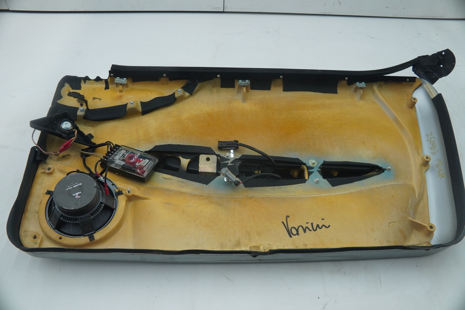 Front Left Driver Interior Door Trim Panel Black Leather Ferrari 360 Modena 2004