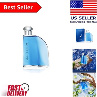 Blue Eau de Toilette 3.4 fl oz - Fresh Masculine Fragrance for Everyday Elegance