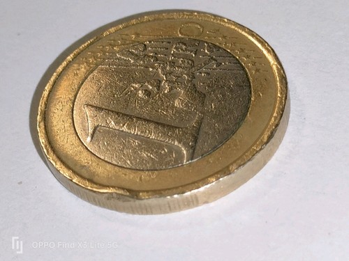 moneda de 1 euro.Sin Fecha.Visible.Autentica.ERRRS.EBC PROOF.Italia. - Imagen 18 de 23