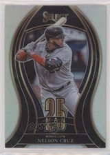 2021 Panini Select 25-Man Holo Prizm Nelson Cruz #25M-24 0w8