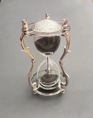 Sand Timer Hourglass Brass Nautical Maritime Hour Glass Vintage Sand Clock