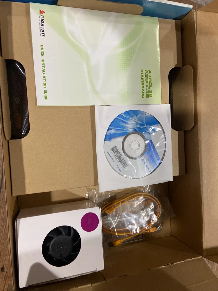 Biostar COMBO KIT A780L3B Motherboard W/ AMD Sempron 2009 NEW IN BOX - Image 3 of 4