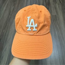 47 Los Angeles Dodgers Clean Up Dad Hat Baseball Cap orange