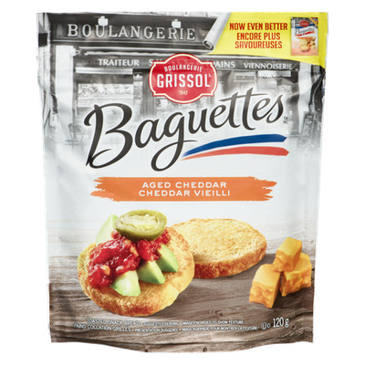 2-Pack Grissol Baguettes Aged Cheddar