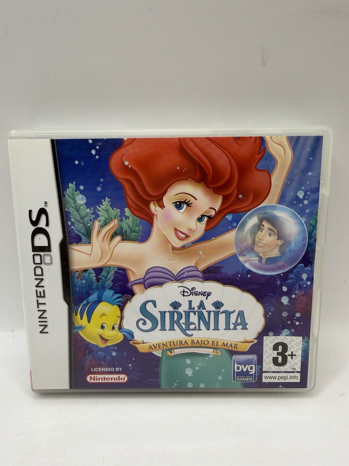Disney The Little Mermaid: Ariel's Undersea Adventure (Nintendo DS) Spanish