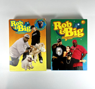 MTV's ROB & BIG  Complete Series 7 DVD Set Uncensored