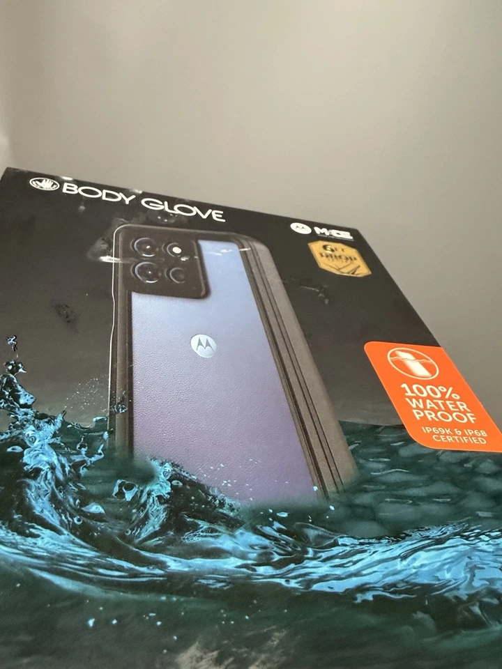 Funda de teléfono impermeable Body Glove Tidal Moto G (2025) - Caja abierta - Negra Foto 2 de 4