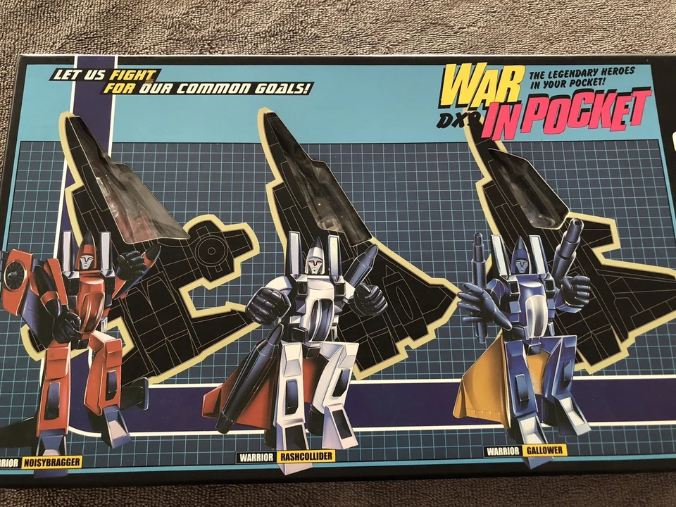 WAR IN POCKET STORMTROOPER Noisybragger Rashcollider Gallower KO Transformers - Image 2 of 4