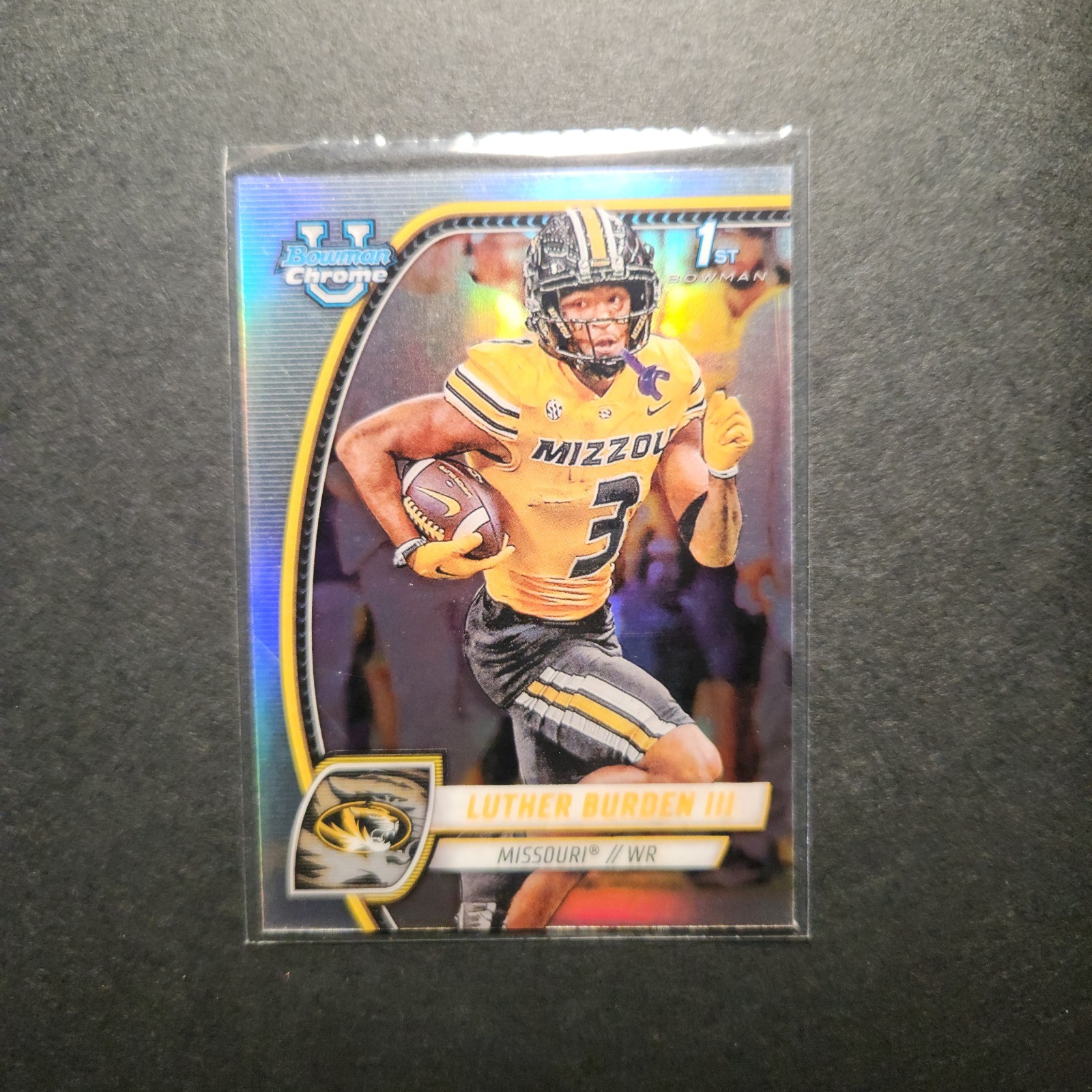 2024 Bowman University Chrome - Luther Burden #123 Refractor (RC)