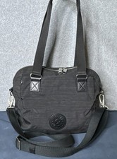 Bolso Bandolera Kipling Giselle Negro Nylon Negro Minimalista Ajustable
