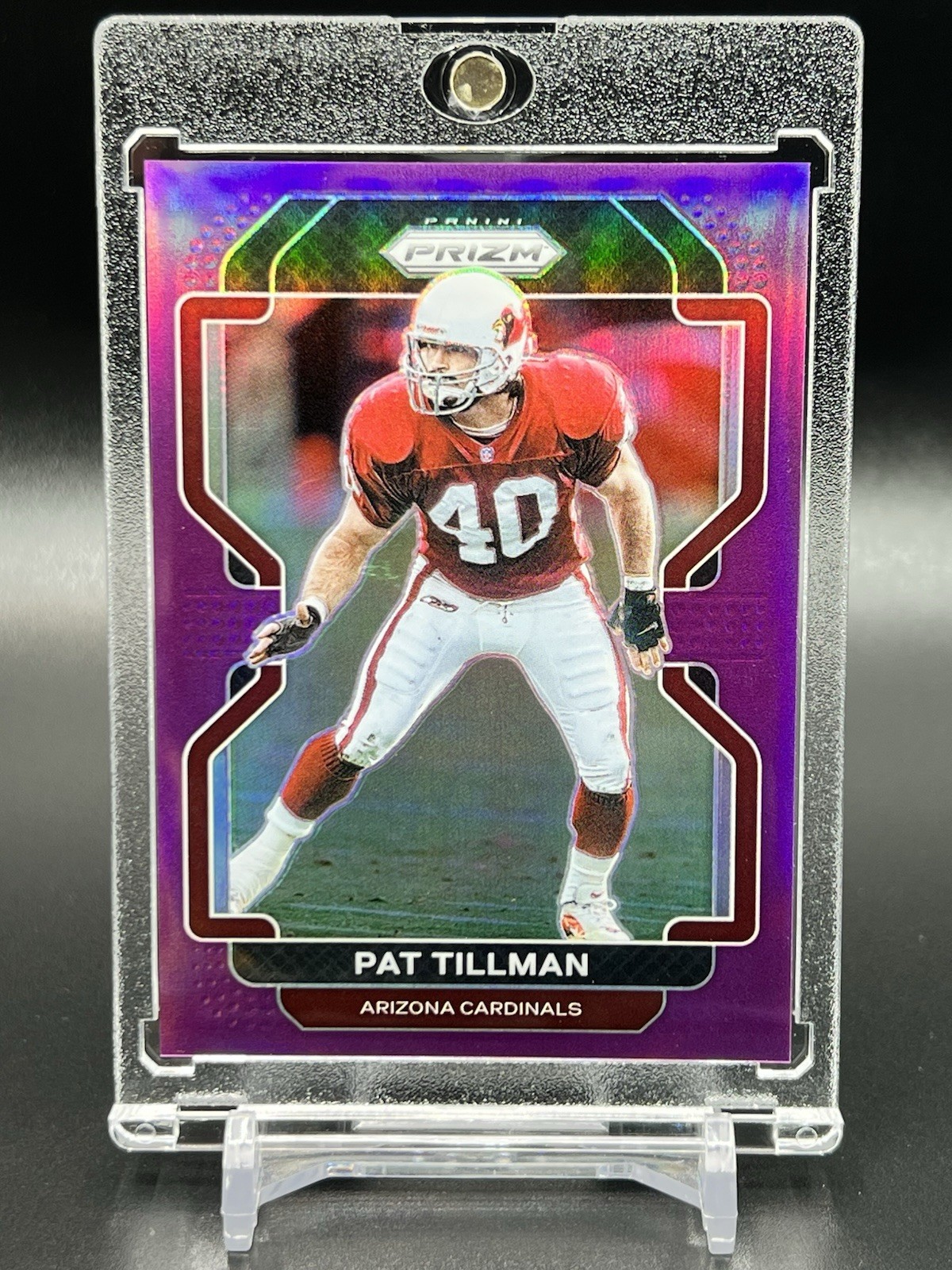 2021 Panini Prizm - Pat Tillman #83 Purple Prizm /125