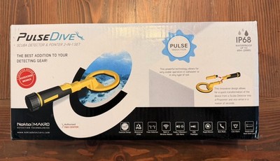 Nokta Makro PulseDive Scuba Detector & Pin Pointer 2-in-1 ~ Yellow **NEW**