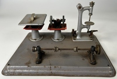Toy Workshop Belt Driven Saw Drill Press Grinder Wilesco Germany