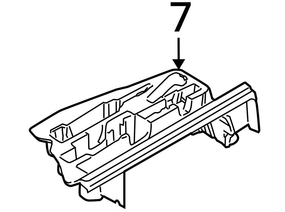 2005-2011 Audi A6 Emergency Spare Tire Tool Kit 4F5 012 111 A OEM #55ZJ - Image 4 of 4