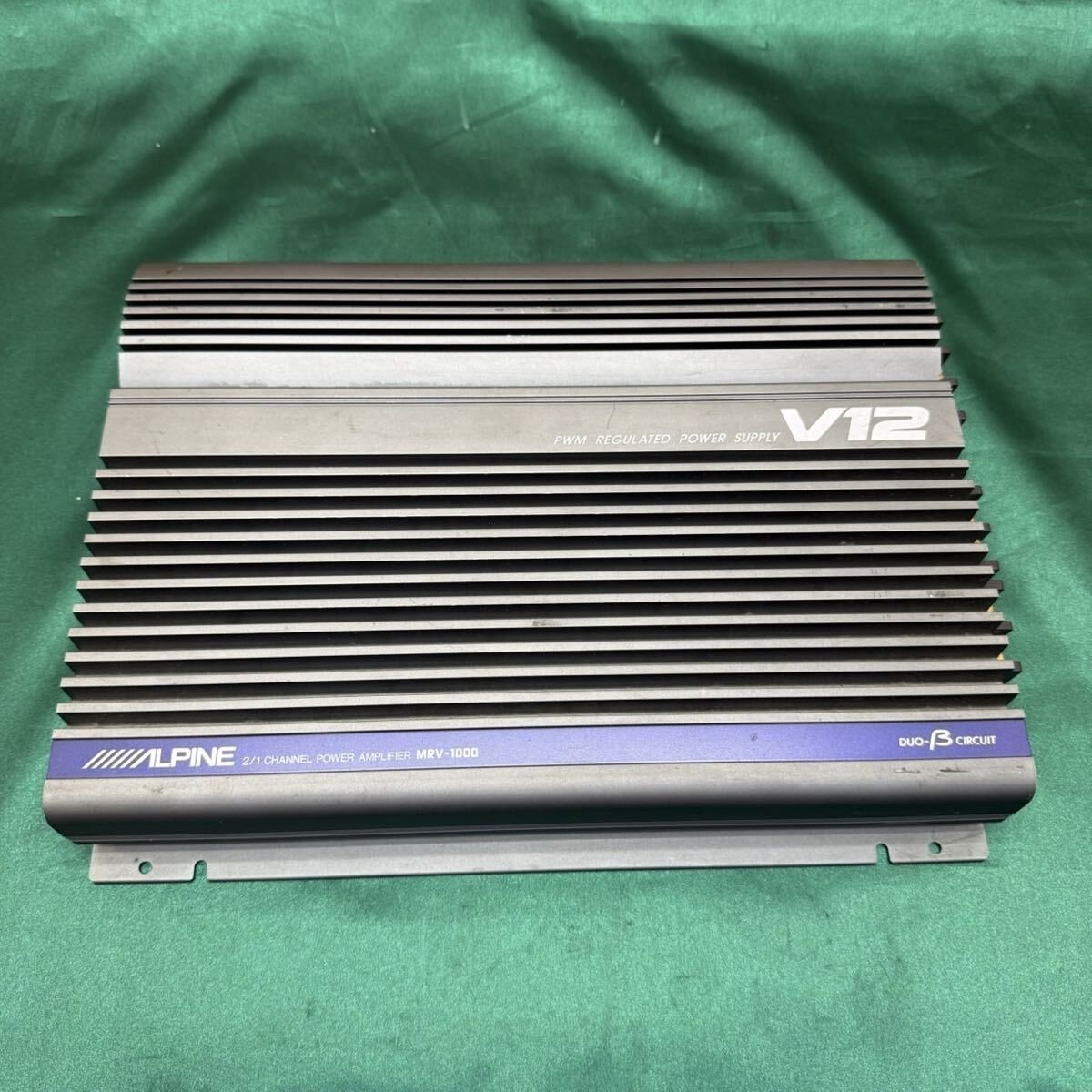ALPINE パワーアンプ MRV-1000 V12 Alpine MRV-1000 V12 Power Amplifier | 2/1 Channel | 400W RMS