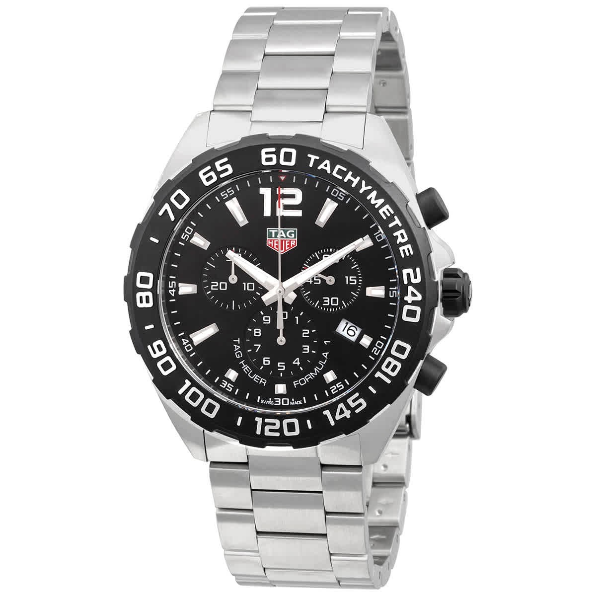 Tag Heuer Formula 1 Chronograph Black Dial Men Watch CAZ1010.BA0842