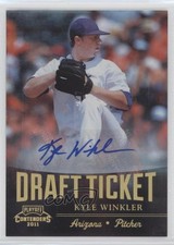 2011 Playoff Contenders Draft Tickets Signatures Kyle Winkler #DT69 Auto 0u2j