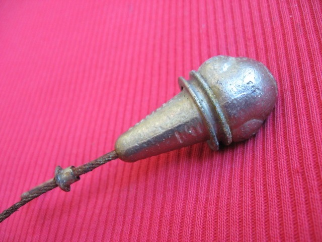 Vintage Heavy Saltwater Eel Skin Jig Striper Rig