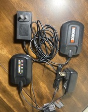 WORX Battery Charger WA3742 - TESTED READ - WORX Hedge String Trimmer Charger