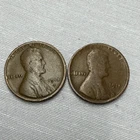 #4G: (Set Of 2) Beautiful Lincoln Wheat Pennies. One 1915D & One 1915~You Grade