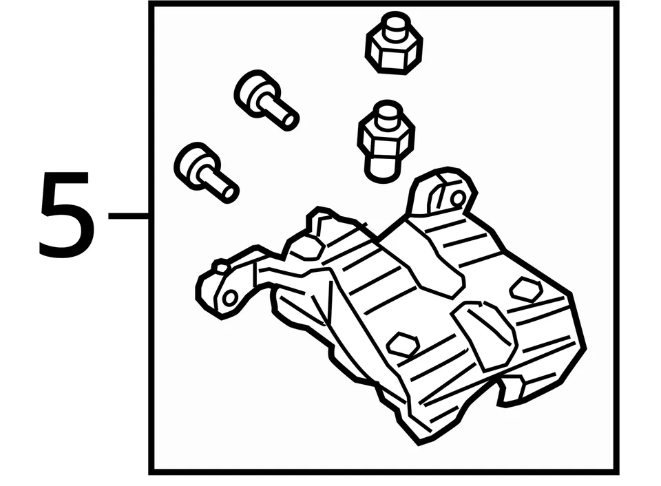 Суппорт правого тормоза заднего пассажира Chrysler 200 2015-2017 годов выпуска YOOZK - Изображение 4 из 4