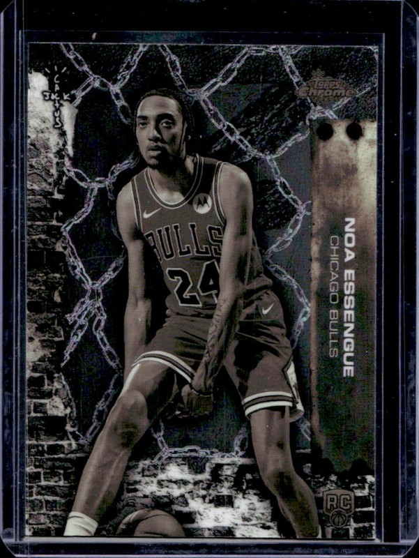 2025-26 Topps Chrome x Cactus Jack Noa Essengue RC Refractor Rookie #72 Bulls