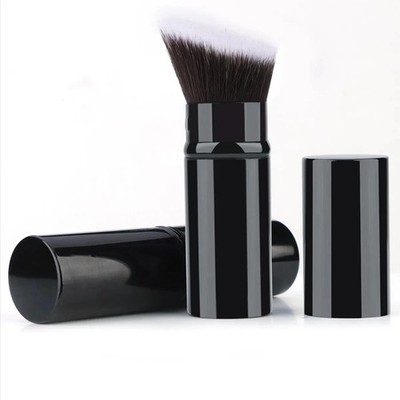 Laura Geller einziehbarer Kabuki abgewinkelter schwarzer Make-up-Pinsel