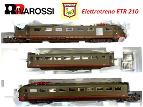 Rivarossi 5304, FS Elettrotreno ETR 210, stato anni '60, serie GALLETTO, DCC ESU | Zustand: Nuovo