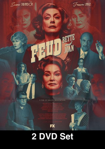 FEUD - BETTE & JOAN - 2DVD Set - 2017 - Read Description