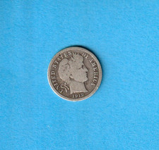 USA  Barber silver Dime 1912D  Fine  .900  (U1-010-1912D )COMBINE ORDERS
