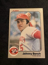 1983 Fleer - Johnny Bench #584