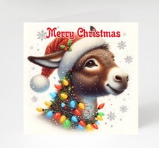 Merry Christmas Donkey Cards x