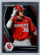 Tyler Hardman 2021 Panini Prizm Draft Picks Oklahoma Sooners #PDP153