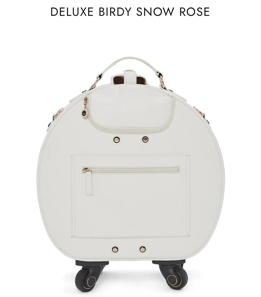 Smart Birdy Snow Gator con adornos de oro rosa equipaje bolsa de viaje nueva en caja Foto 2 de 4