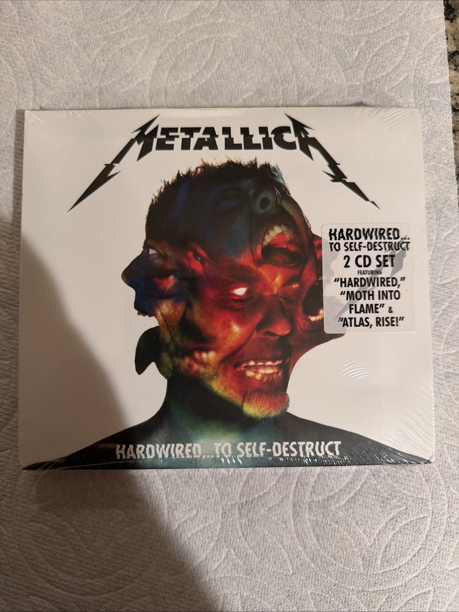 Hardwired to Self-Destruct by Metallica (CD, 2016) for sale