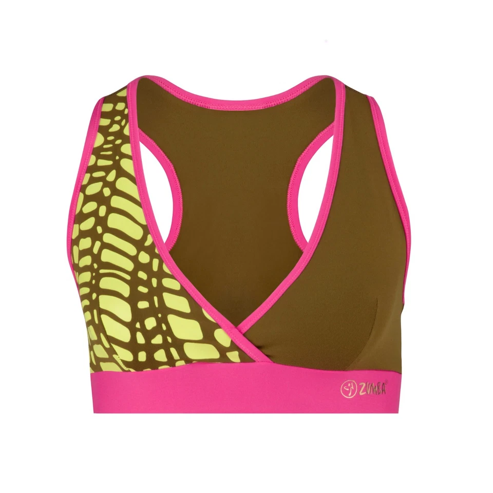 ZUMBA ¡JUEGO DE 2 piezas! Pantalones Capri Sudaderas Hip Hop + Sujetador en V Top ¡Raro! EliteWear S M L XL Foto 3 de 4