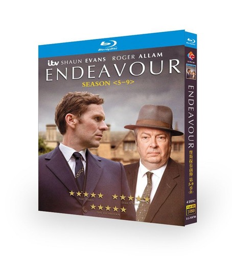 Endeavour Season 1-9 (2023) Series 8-Disc New Box Set - 第 4/6 張圖片