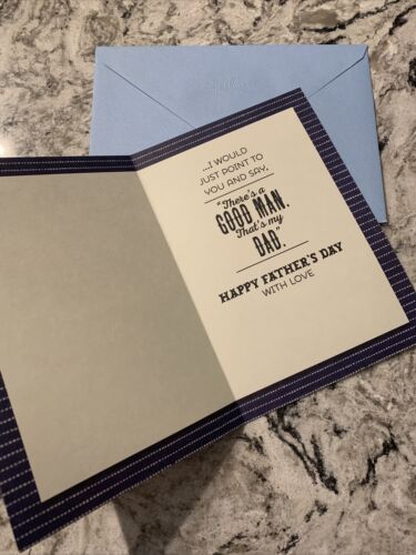 Tarjeta de felicitación feliz día del padre papá de tu hija 5,5”x 8” sello - Imagen 3 de 9