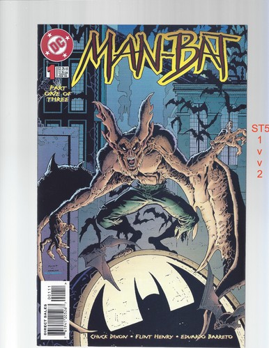 Man-Bat 1 2 3 complete lot VF/NM 1996 DC st512 - Picture 2 of 7