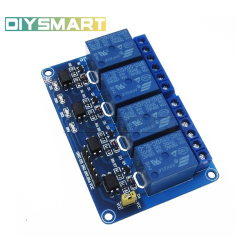 4 Four Channel Relay Module DC 5V + Optocoupler For Arduino PIC ARM AVR DSP AU - Picture 6 of 6