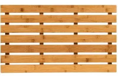 EXTRA LARGE NON-SLIP BATH MAT BATHTUB BATHROOM SHOWER MAT BAMBOO STRONG SUCTION