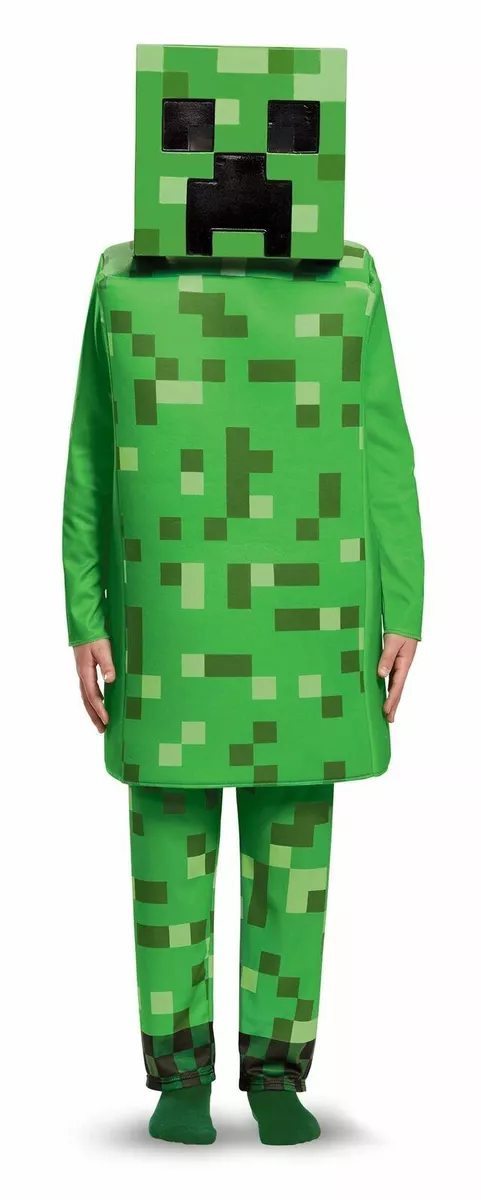 Creeper Bambino Costume Minecraft Game Jumpsuit