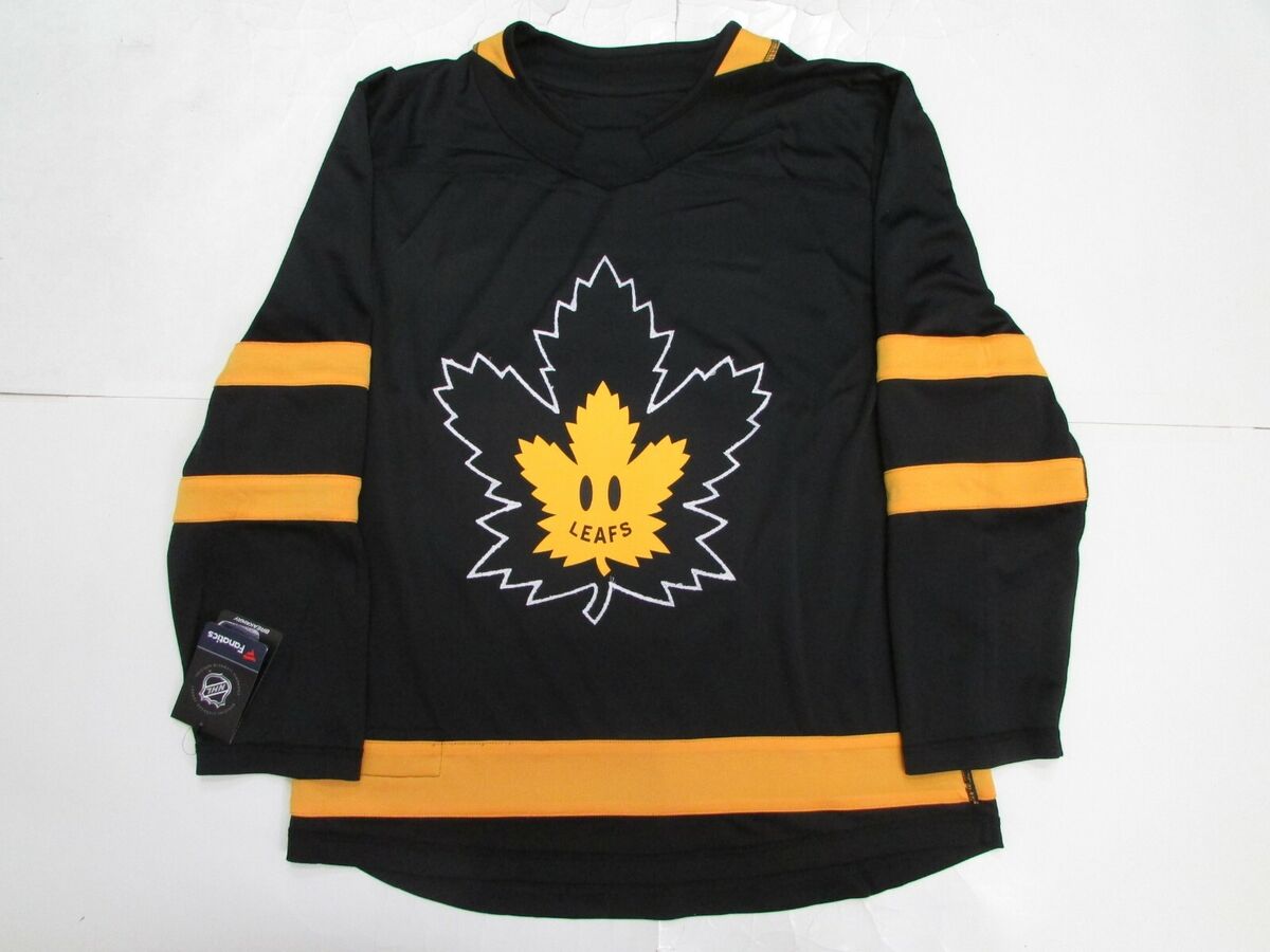 TORONTO MAPLE LEAFS FANATICS DREW HOUSE BIEBER HOCKEY JERSEY TORONTO MAPLE LEAFS FANATICS DREW HOUSE BIEBER HOCKEY JERSEY