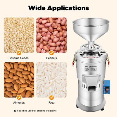 Commercial Peanut Butter Maker Electric Peanut Butter Maker HR-100Y 15kg/h 1100W