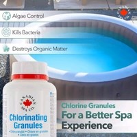 2kg Canadian Spa Company Chlorine Granules Hot Tub Spa Water Treatment Chemicals