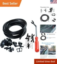 Windshield Washer Nozzles Kit with Gaskets & Connectors for Jeep Grand Cherokee