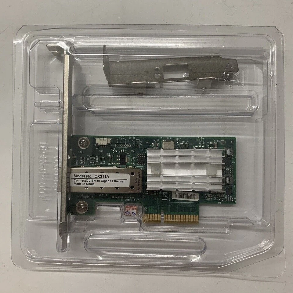 2Pcs Mellanox MCX311A-XCAT CX311A ConnectX-3 EN 10G Ethernet SFP Network Card - Image 2 of 4